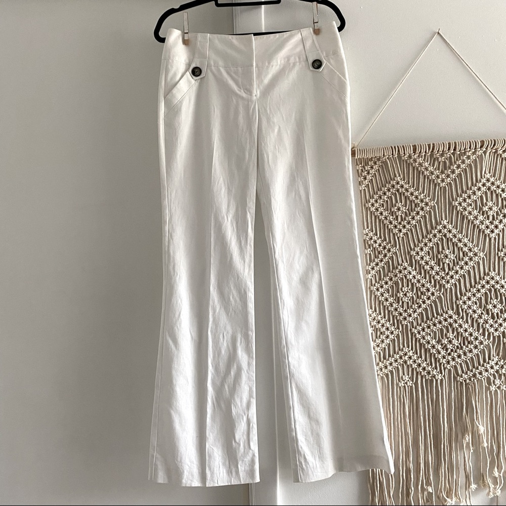 White trousers